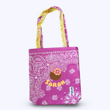 Pink Bandana Tote Bag