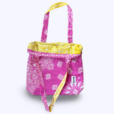 Pink Bandana Tote Bag