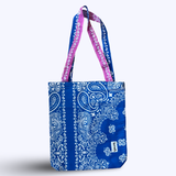 Navy Bandana Tote Bag