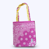 Pink Bandana Tote Bag