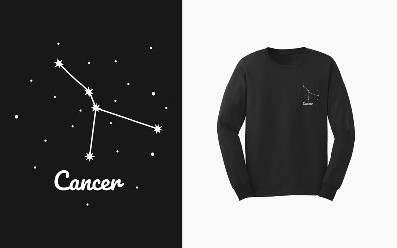 Black/White Zodiac Sweatshirt