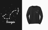 Black/White Zodiac Sweatshirt