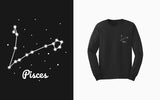 Black/White Zodiac Sweatshirt